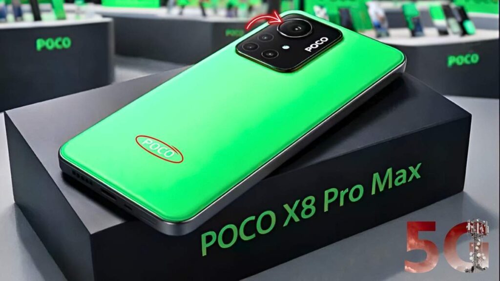 Poco X8 Pro Max Smartphone 5G de 2026 con Cámara de 250MP 16GB RAM y Gran Batería de 9000mAh